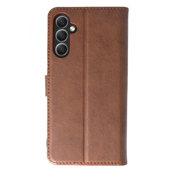 Samsung Galaxy A24 4G Kılıf Trend S Plus Kapaklı Kılıf - Taba