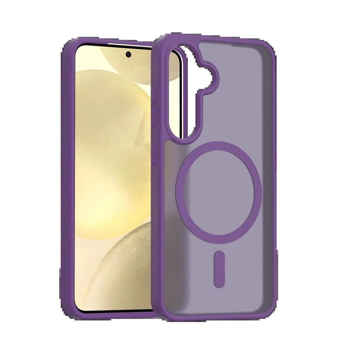 Samsung Galaxy A26 Jota Magsafe Kapak - Derin Mor