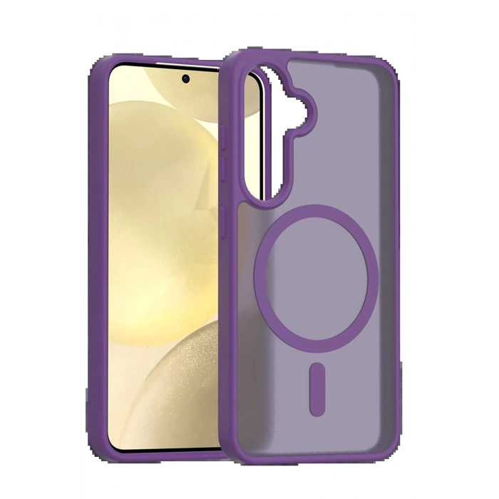 Samsung Galaxy A26 Jota Magsafe Kapak - Derin Mor