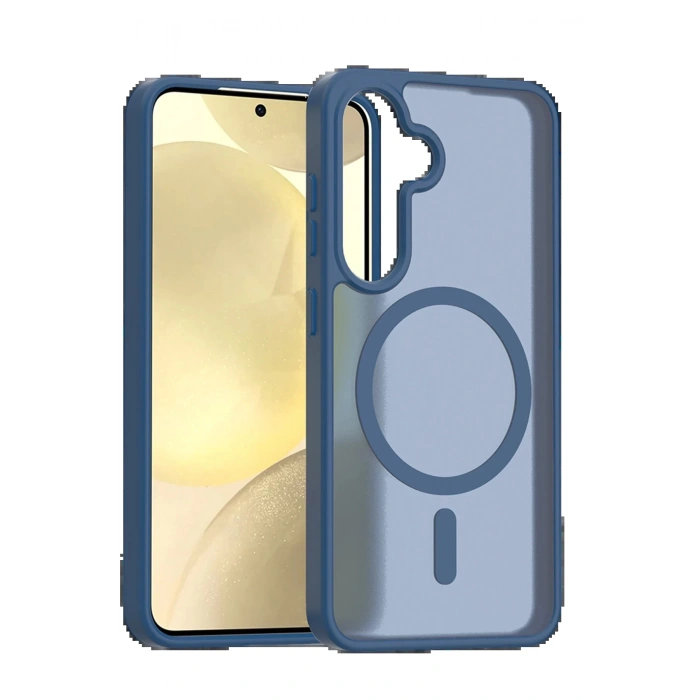 Samsung Galaxy A26 Jota Magsafe Kapak - Lacivert