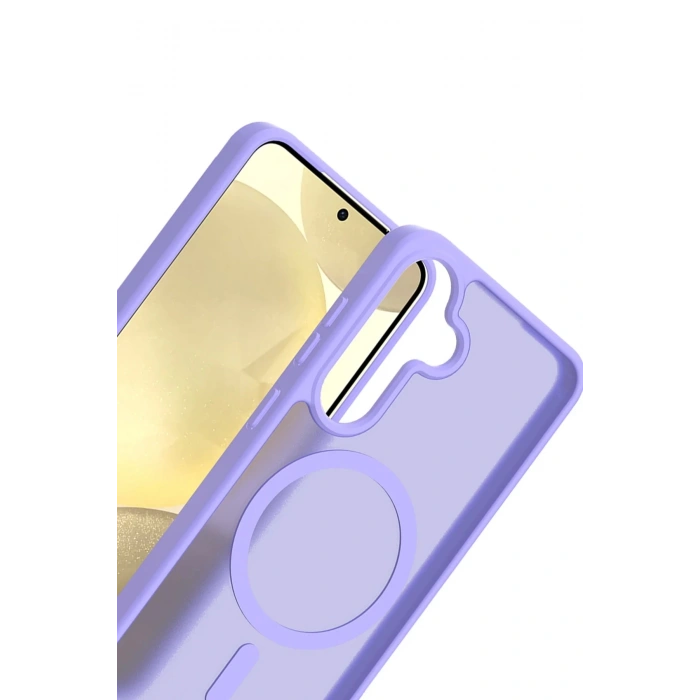 Samsung Galaxy A26 Jota Magsafe Kapak - Lila