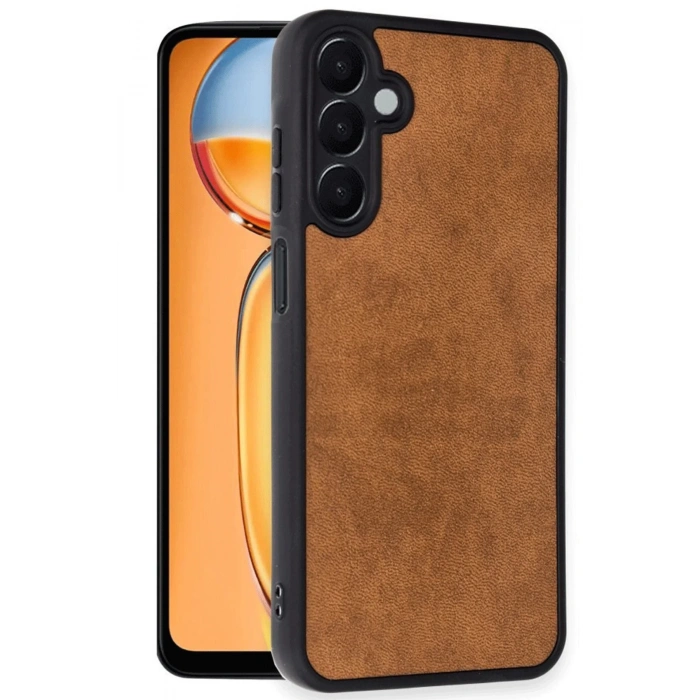 Samsung Galaxy A26 Kılıf Aras Deri Kapak - Taba