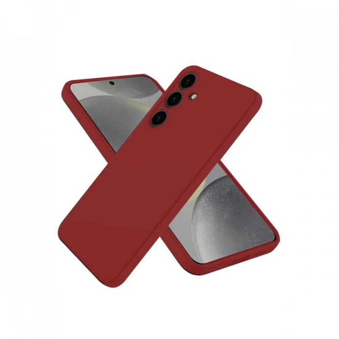 Samsung Galaxy A26 Kılıf First Silikon - Kırmızı