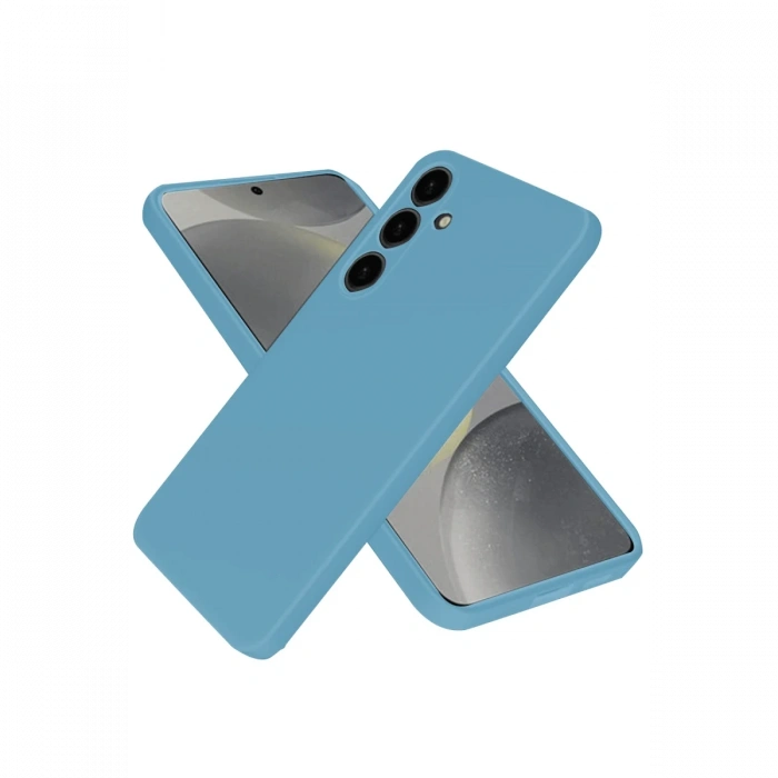 Samsung Galaxy A26 Kılıf First Silikon - Mavi