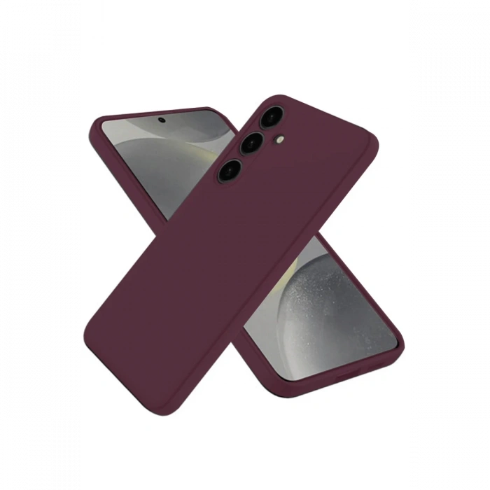 Samsung Galaxy A26 Kılıf First Silikon - Mürdüm