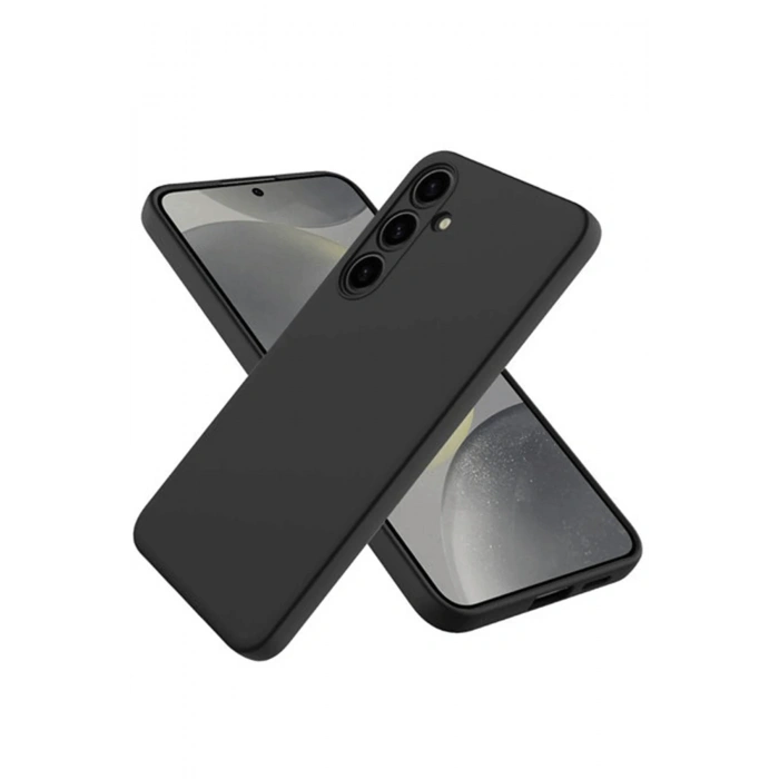 Samsung Galaxy A26 Kılıf Nano içi Kadife Silikon - Siyah
