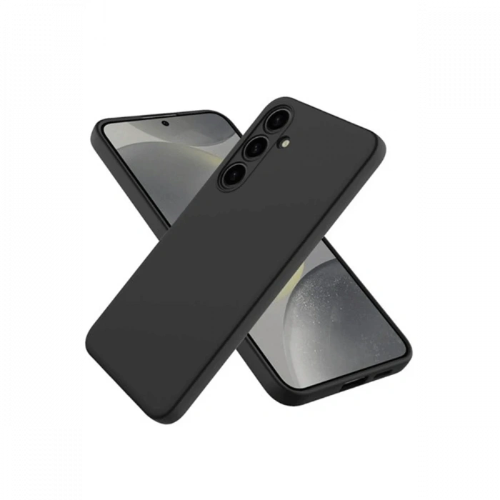 Samsung Galaxy A26 Kılıf Nano içi Kadife Silikon - Siyah