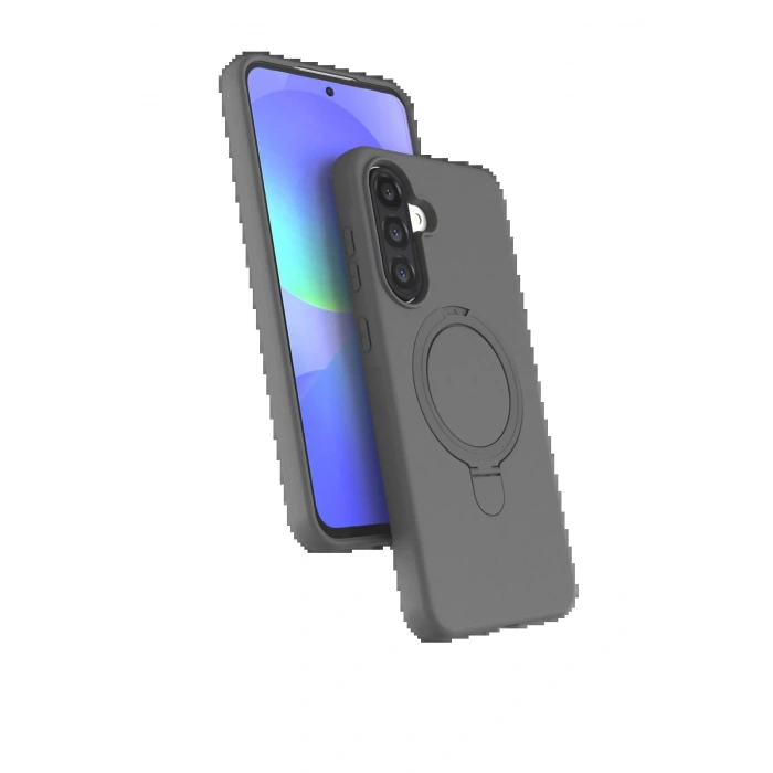 Samsung Galaxy A26 Regal Magsafe Standlı Kapak - Titan Gri