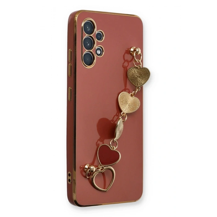 Samsung Galaxy A32 Kılıf Esila Silikon - Kırmızı