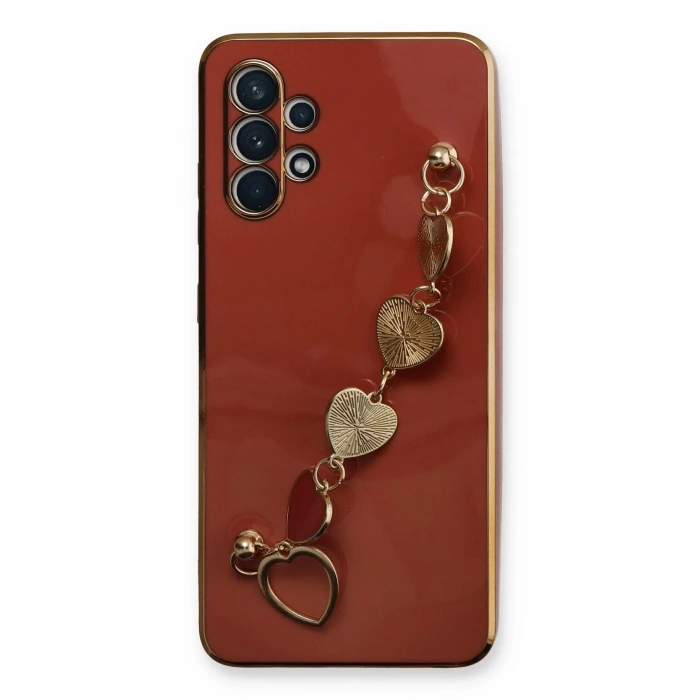 Samsung Galaxy A32 Kılıf Esila Silikon - Kırmızı