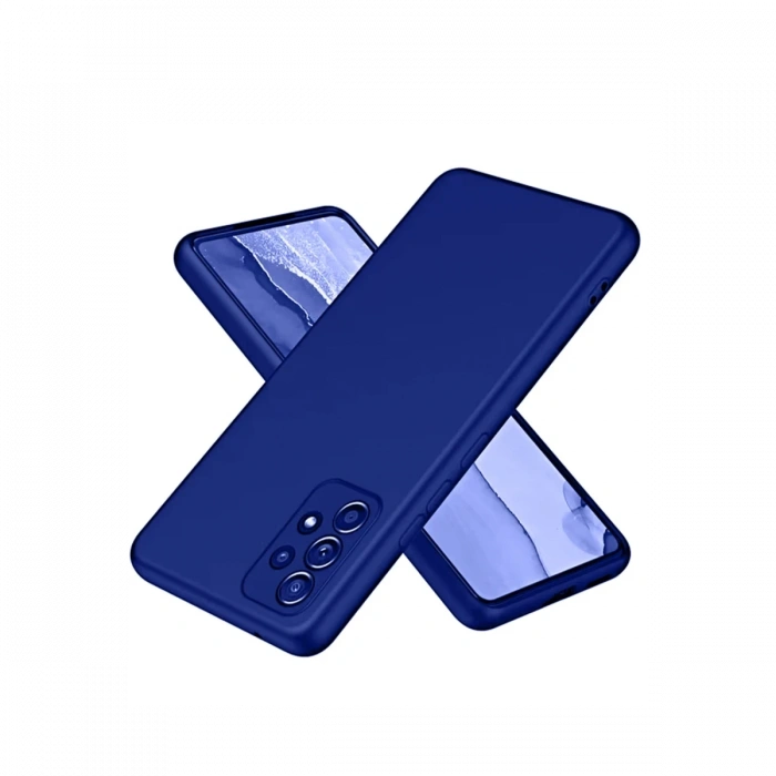 Samsung Galaxy A32 Kılıf First Silikon - Lacivert