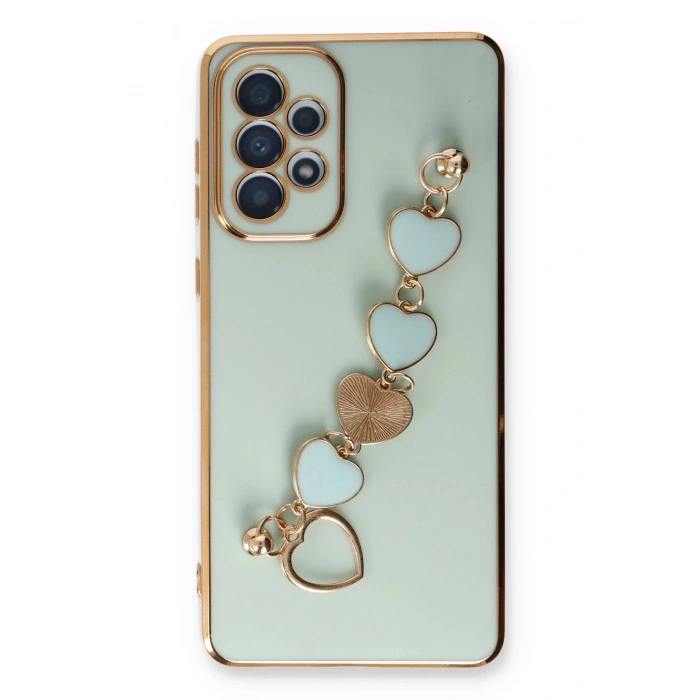 Samsung Galaxy A33 5G Kılıf Esila Silikon - Su Yeşili