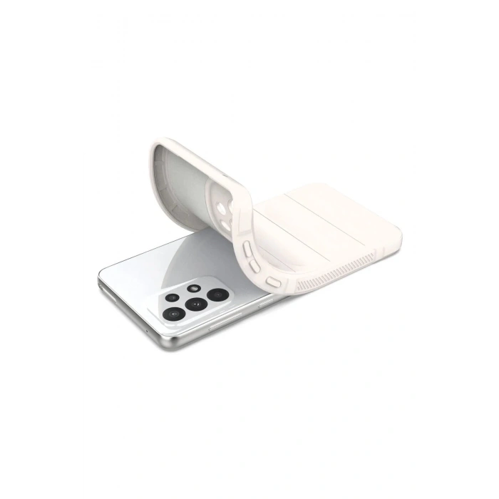 Samsung Galaxy A33 5G Kılıf Optimum Silikon - Krem