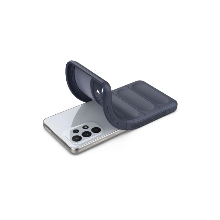 Samsung Galaxy A33 5G Kılıf Optimum Silikon - Lacivert