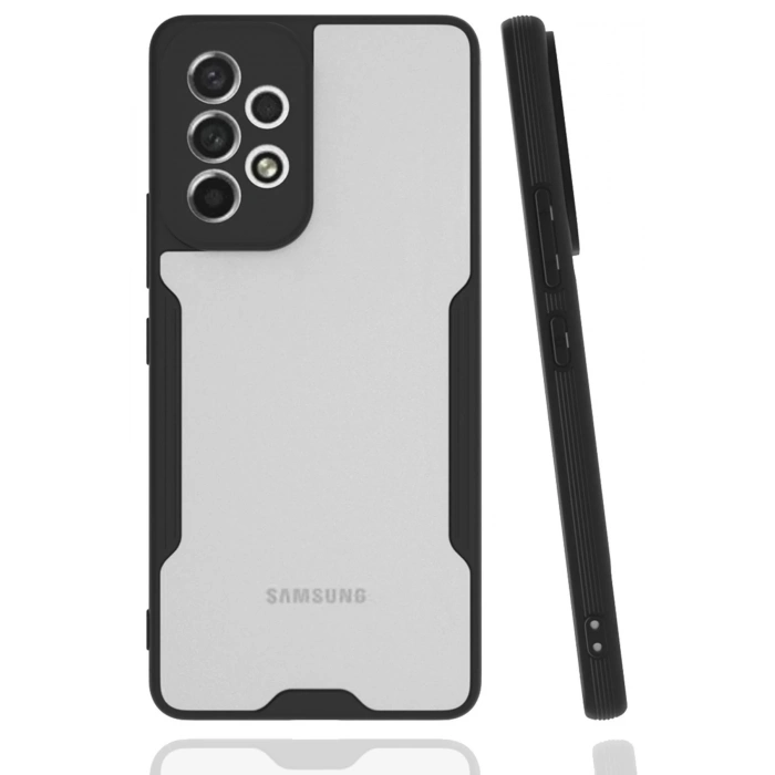 Samsung Galaxy A33 5G Kılıf Platin Silikon - Siyah