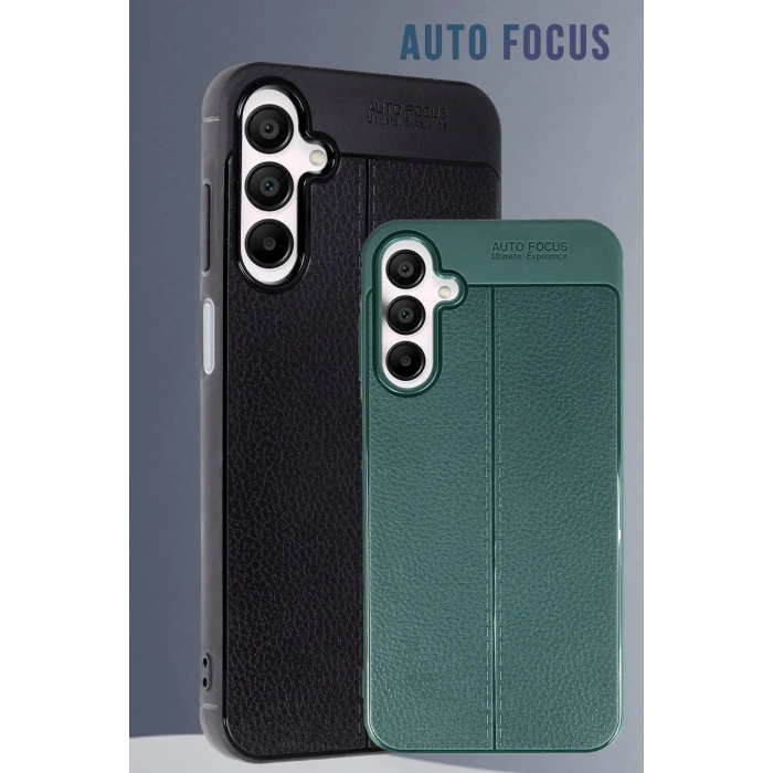 Samsung Galaxy A35 5G Kılıf Auto Focus Kapak - Mavi