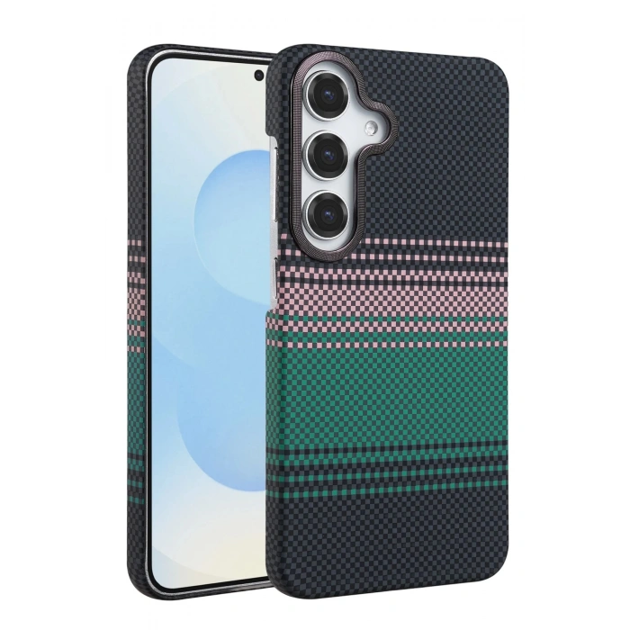 Samsung Galaxy A35 5G Vega Magsafe Kapak - Yeşil