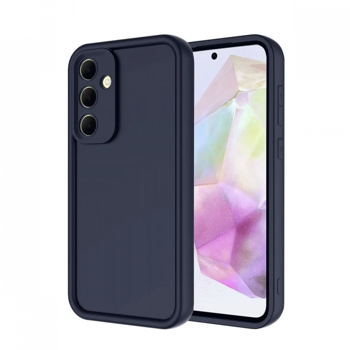 Samsung Galaxy A36 Kılıf Viera Silikon - Lacivert