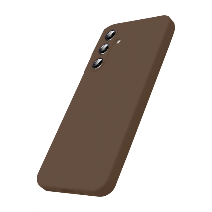 Samsung Galaxy A37 5G First Silikon - Kahverengi