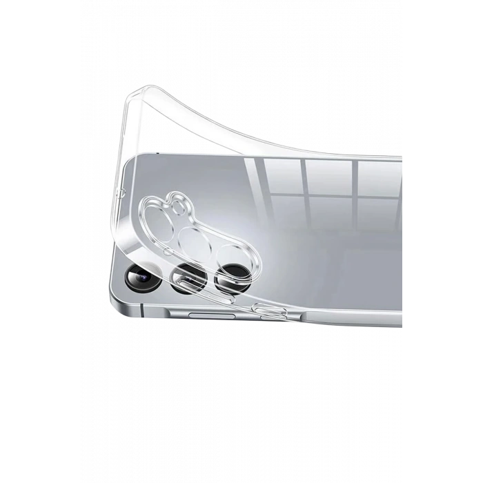 Samsung Galaxy A37 5G Lüx Şeffaf Silikon - Şeffaf