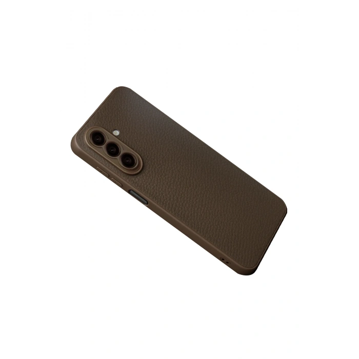 Samsung Galaxy A37 5G Thermax Silikon Kılıf - Kahverengi