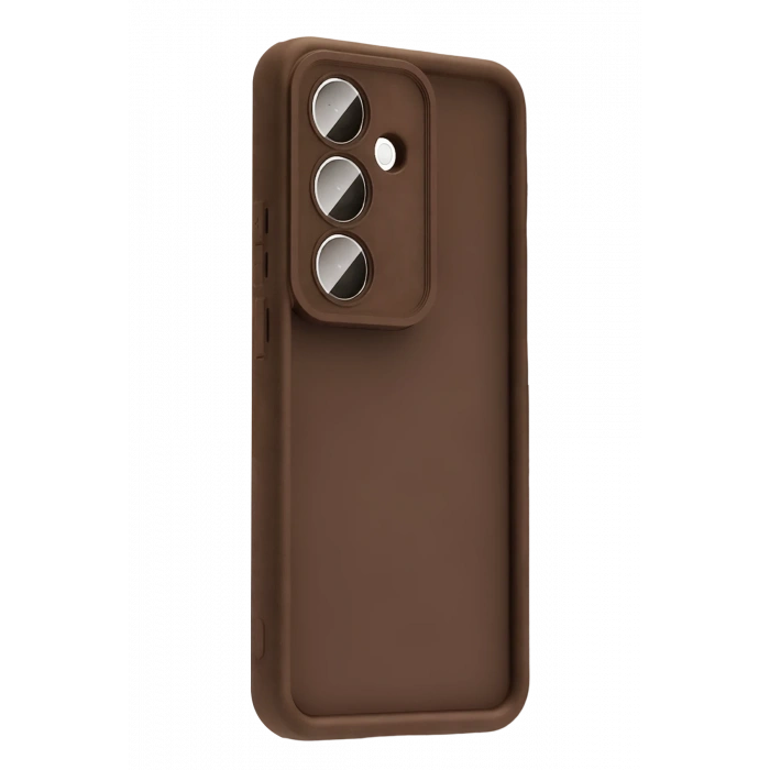 Samsung Galaxy A37 5G Viera Silikon - Kahverengi