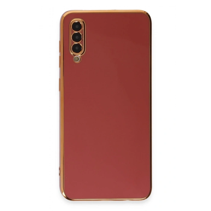 Samsung Galaxy A50 Kılıf Volet Silikon - Kırmızı