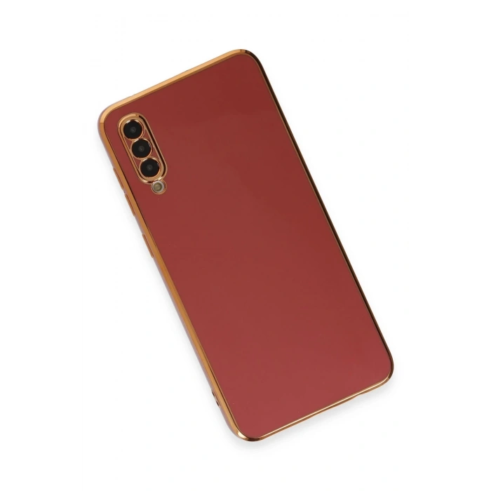 Samsung Galaxy A50 Kılıf Volet Silikon - Kırmızı