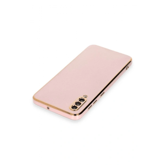 Samsung Galaxy A50 Kılıf Volet Silikon - Pembe