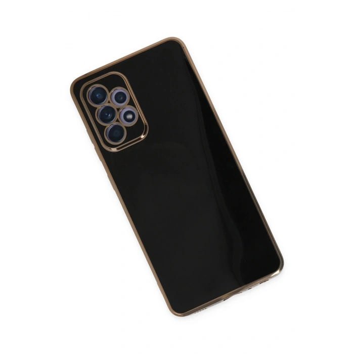 Samsung Galaxy A52 Kılıf Volet Silikon - Siyah