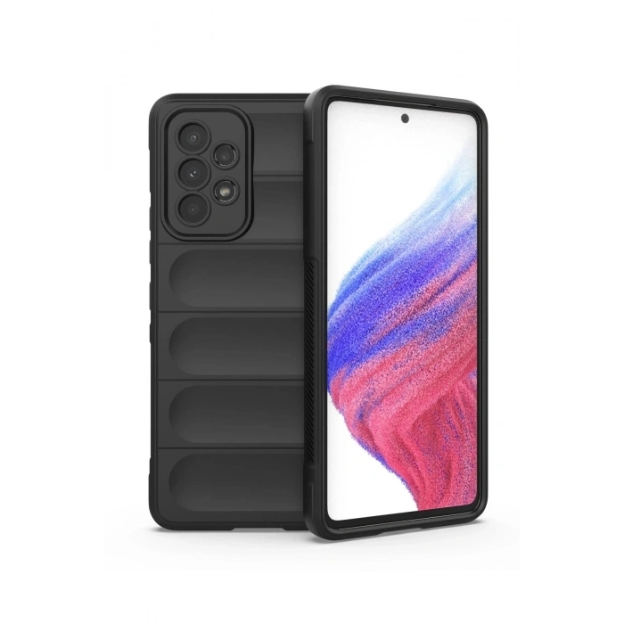 Samsung Galaxy A53 5G Kılıf Optimum Silikon - Siyah