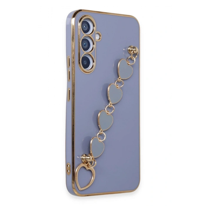 Samsung Galaxy A54 5G Kılıf Esila Silikon - Gri