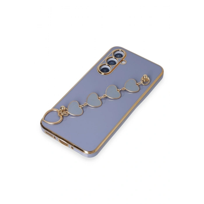 Samsung Galaxy A54 5G Kılıf Esila Silikon - Gri