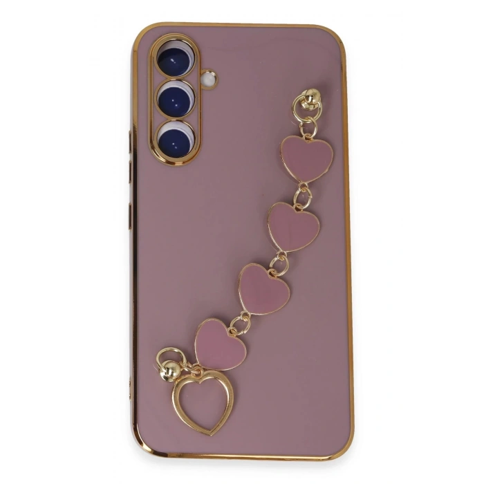 Samsung Galaxy A54 5G Kılıf Esila Silikon - Mor