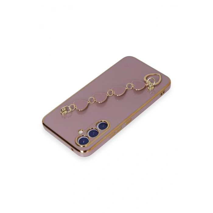 Samsung Galaxy A54 5G Kılıf Esila Silikon - Mor