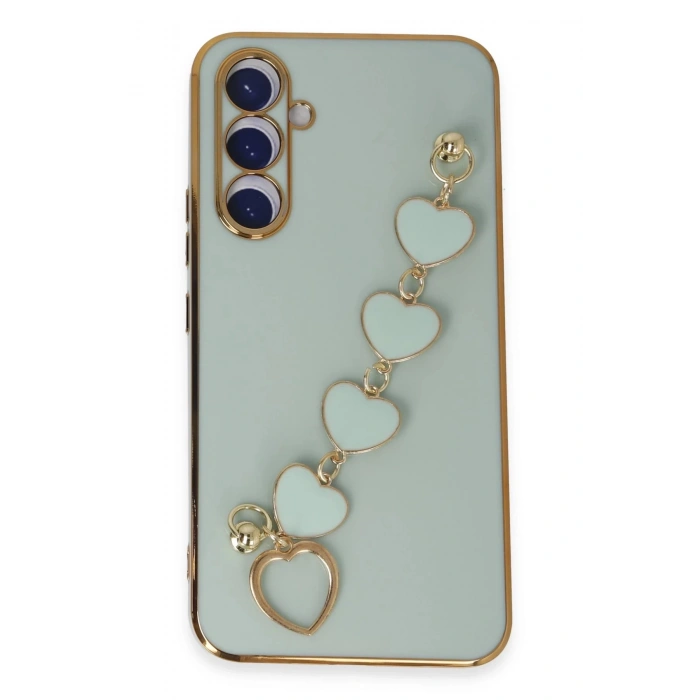 Samsung Galaxy A54 5G Kılıf Esila Silikon - Su Yeşili