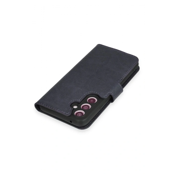 Samsung Galaxy A54 5G Kılıf Trend S Plus Kapaklı Kılıf - Lacivert