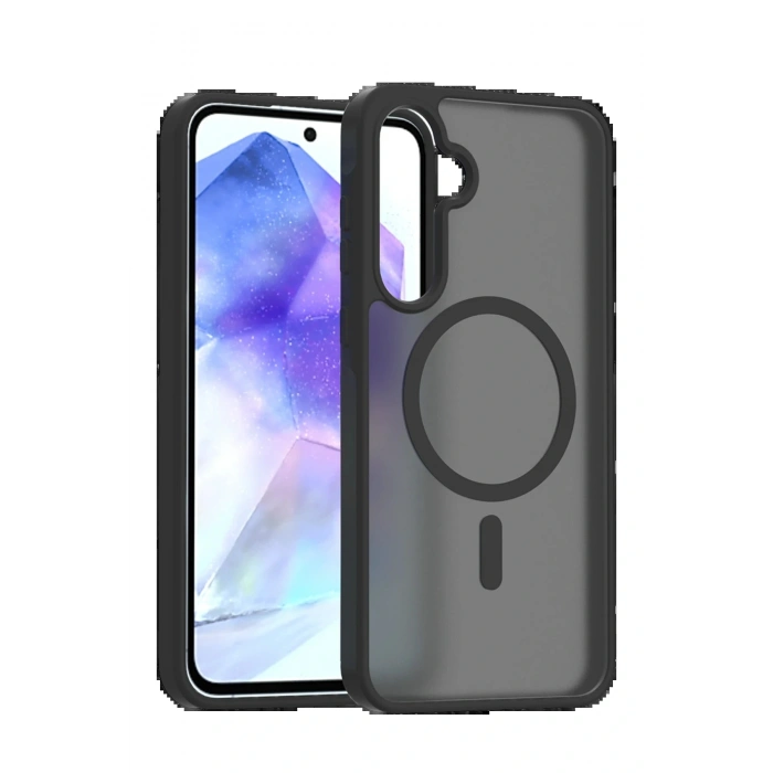 Samsung Galaxy A55 5G Jota Magsafe Kapak - Siyah