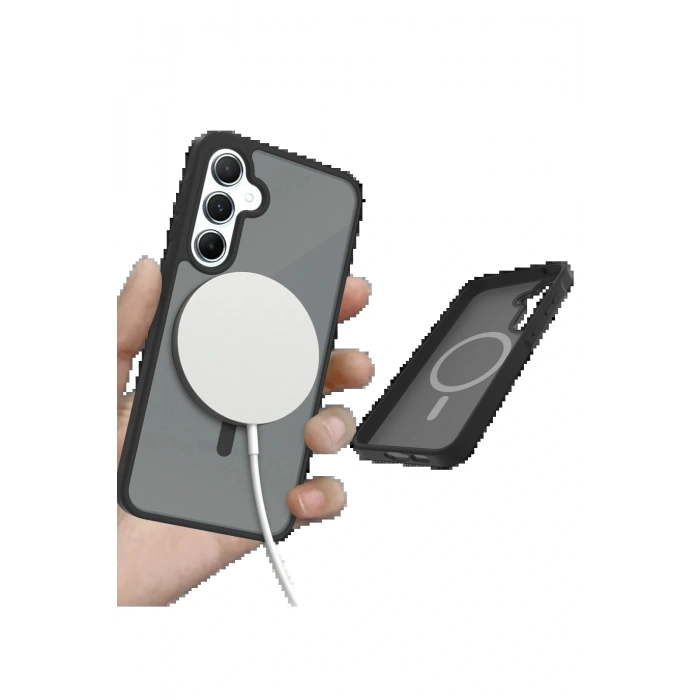 Samsung Galaxy A55 5G Jota Magsafe Kapak - Siyah