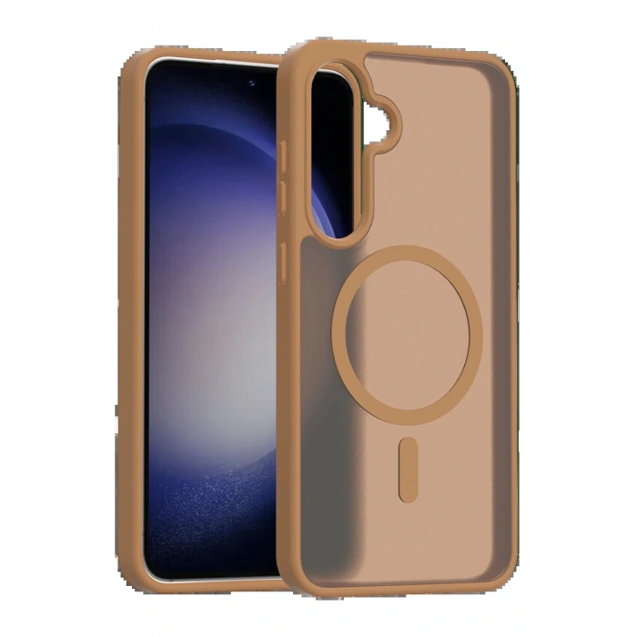 Samsung Galaxy A56 Jota Magsafe Kapak - Çöl Titanyum