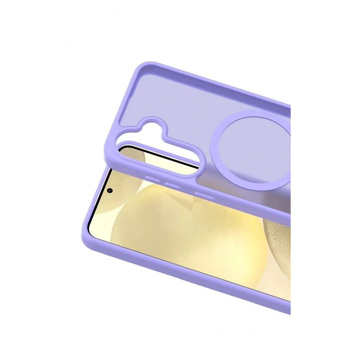 Samsung Galaxy A56 Jota Magsafe Kapak - Lila