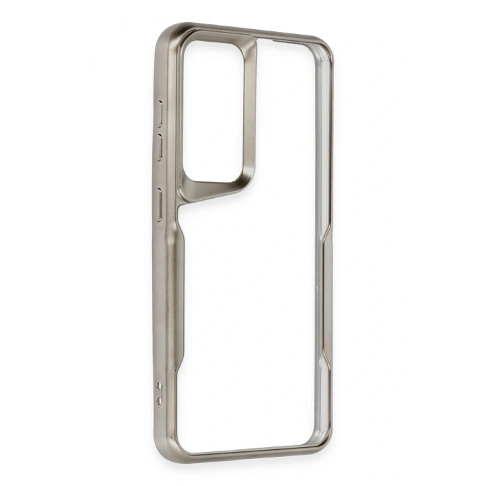 Samsung Galaxy A56 Kılıf Boyi Silikon Kapak - Titan Gri