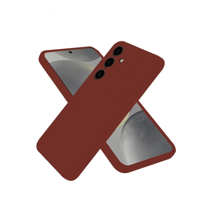 Samsung Galaxy A56 Kılıf First Silikon - Bordo