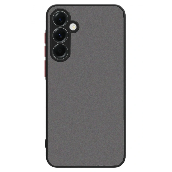 Samsung Galaxy A56 Kılıf Montreal Silikon Kapak - Siyah