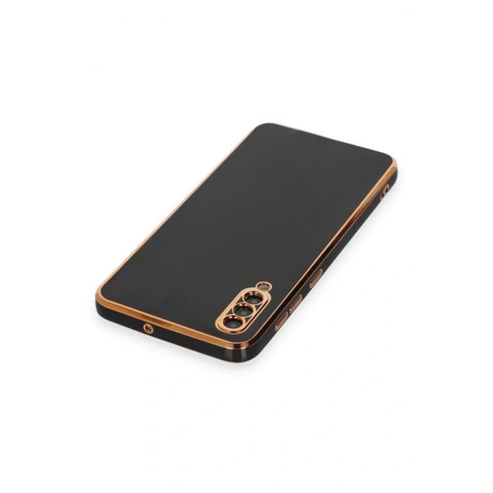 Samsung Galaxy A70 Kılıf Volet Silikon - Siyah