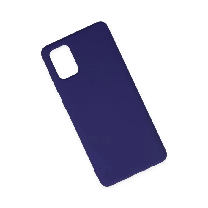 Samsung Galaxy A71 Kılıf Nano içi Kadife Silikon - Mor