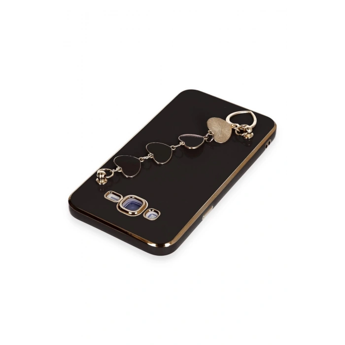 Samsung Galaxy J7 Kılıf Esila Silikon - Siyah