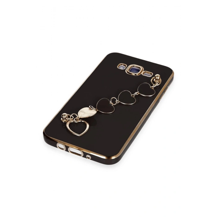 Samsung Galaxy J7 Kılıf Esila Silikon - Siyah