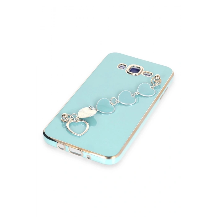 Samsung Galaxy J7 Kılıf Esila Silikon - Su Yeşili