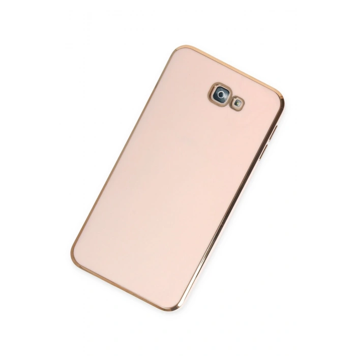 Samsung Galaxy J7 Prime Kılıf Volet Silikon - Pembe